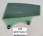 2017-2020 Oem Tesla Model 3 Rear Left Driver Side Door Window Glass Tinted Used. Price: $118.00.