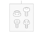 Genuine Mini Installation Kit 51-37-7-201-455 New. Price: $57.66.