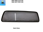 E0TZ1042006G 1980 To 1997 F150 F250 F350 Fixed Back Glass Window W/ Seal Oem Used. Price: $149.00.