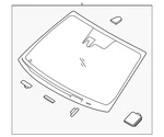 Genuine Hyundai Windshield 86110-L0140 New. Price: $1071.94.