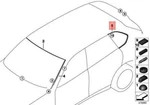 Bmw X5 F15 F85 25DX Finisher Side Window Rear Left 51377465919 New. Price: $263.51.