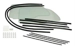 Empi 1-PIECE Window Kit W/snap Scrapers For 65-77 Vw Beetle 9783 New. Price: $338.77.