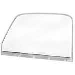 1947 1950 Chevy Pickup Truck Door Window Trim Chrome W/clear Glass Right Side New. Price: $249.99.