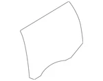 Genuine Volvo Door Glass 31217996 New. Price: $300.19.