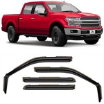 Voron Glass In-channel Extra Durable Rain Guards Trucks Ford F150 2015-20... New. Price: $77.42.