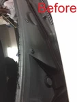 Bmw 6-SERIES E63 Windshield Wiper Cowl Cover/seal/trim Rubber Strip 51717008922 New. Price: $56.99.