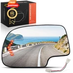 A-premium Driver Side Heated Mirror Glass Compatible With Standard, Clear New. Price: $33.99.