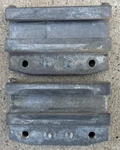 Ford Thunderbird Rear Window Vent Regulator Channel Track 1958-1960 58-60 Oem Used. Price: $50.00.