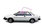 Fits: 1987-1990 Toyota Tercel 2D Coupe Driver Side Front Left Door Window Glass New. Price: $199.95.