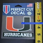 Miami Hurricanes Sticker Decal Window Metal Wood Glass Body University Ncaa New. Price: $12.14.