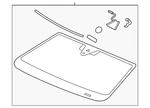 Genuine Volkswagen Windshield 3CN-845-011-AR-NVB New. Price: $636.66.