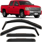 Voron Glass In-channel Extra Durable Rain Guards For Trucks Chevrolet (chevy) New. Price: $83.99.
