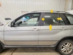 2004 Bmw X5 Tinted Rear Driver Side Door Glass Window Only Used. Price: $110.00.