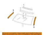 Gm Oem 92-00 C1500 Suburban Glass-windshield Seal 15704282 New. Price: $119.13.