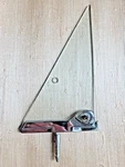 1959 Chrysler Desoto: Nos ? Mopar Right (passenger Side) Vent Wing Glass & Frame New. Price: $149.95.