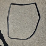 89-91 Volvo 740 Wagon Drivers Rear Door Seal, Gasket, Wearherstrip. Used. Price: $39.00.
