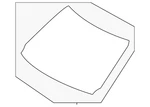 Genuine Nissan Windshield G2700-6RB2C New. Price: $670.75.