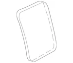 Genuine Gm Movable Glass 15023349 New. Price: $55.52.