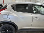 11-12 Nissan Juke Passenger Right Rear Side Door Chrome Silver Paint Kyo Used. Price: $200.00.