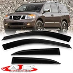 4PC Window Visor Shade Vent Rain Guard For 2005-2015 Nissan Armada Infiniti QX56 New. Price: $35.00.