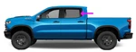 For 19-24 Silverado/ Sierra 1500 4DR Driver/left Rear Door Window Glass New. Price: $118.00.