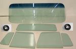 Glass 1955 1956 1957 1958 1959 Chevy Truck Windshield Vent Door Sml Back Gt Seal New. Price: $439.00.