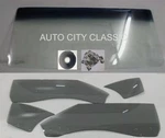 1970 71 72 Skylark Cutlass Tempest Convertible Glass Set Green/grey W/butyl Clip New. Price: $624.00.