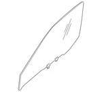 Genuine Nissan Door Glass 80301-ZL00A New. Price: $240.39.