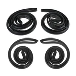 Door Weatherstrip Seals Front And Rear Set Of 4 For Buick Chevy Sedan Oldsmobile New. Price: $309.95.