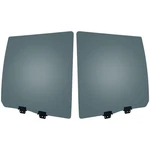 Door Glasses Set Of 2 Rear Driver & Passenger Side Left Right Ford Pair New. Price: $168.70.