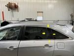 13-18 Acura Rdx Driver Left Rear Door Vent Window Glass Only Used. Price: $110.00.