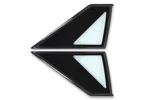 Drake Muscle E7ZZ-6129710-1B Quarter Glass Windows Fits 87-93 Mustang New. Price: $549.95.