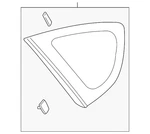 Genuine Subaru 2008-2014 Impreza Glass 65209FG013 New. Price: $289.79.