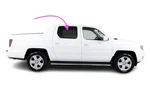 Fits: 2006-2014 Honda Ridgeline 4D Crew Cab Rear Right Side Door Window Glass New. Price: $99.95.