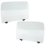 Set Of 2 Door Glasses Rear Left-and-right & For Toyota Tacoma Pair New. Price: $190.97.