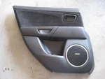 09 Mazda 3 Rear Lh Driver Door Panel R9147 Used. Price: $65.00.