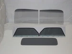 Grey Glass 1947 - 1950 Chevy Gmc Pickup 2PC Windshield Assembled Door Back New. Price: $449.00.