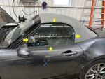 16-23 Mazda Miata Driver Left Front Door Glass Window Only Used. Price: $100.00.