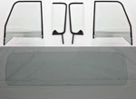 Chevy Pickup Truck 1960-1963 Vent Door Glass Black Frames Small Rear Clear New. Price: $469.00.