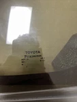 2019 - 2024 Toyota RAV4 Rear Right Passenger Side Quarter Window Glass Oem Used. Price: $55.00.
