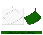 New Genuine Nissan Glass-back Window Oe 797005EE0A. Price: $738.45.