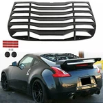 Fits 09-20 Nissan 370Z Coupe Rear Window Louver Sun Shade Cover Abs New. Price: $87.68.