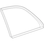 Genuine Mercedes-benz Oe Side Window, Fixed 243-670-27-00 New. Price: $365.00.