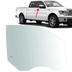 Fits 2009-2014 Ford F-150 F150 Door Crew Cab Passenger Right Front Glass New. Price: $88.99.