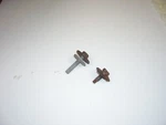 1966 Mustang Ford Vent Glass Frame Adjustment Bolts Oem Used. Price: $50.00.