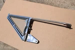 1960 1961 Ford Galaxie Starliner, Convertible, Left Front Vent Window Assy. Used. Price: $142.00.