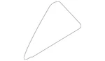 New Genuine Oem 2018-2023 Kia Rio Rear Right Quarter Glass Fixed 83427-H9520. Price: $75.00.