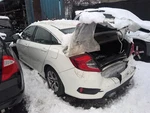 Driver Left Rear Door Glass Sedan Fits 16-21 Civic 368321 Used. Price: $135.00.