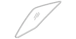 Genuine Nissan Fixed Glass 82263-9N00A New. Price: $45.27.