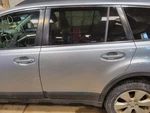 10-14 Subaru Legacy Outback Driver Left Rear Side Power Door Ice Silver G1U Used. Price: $200.00.